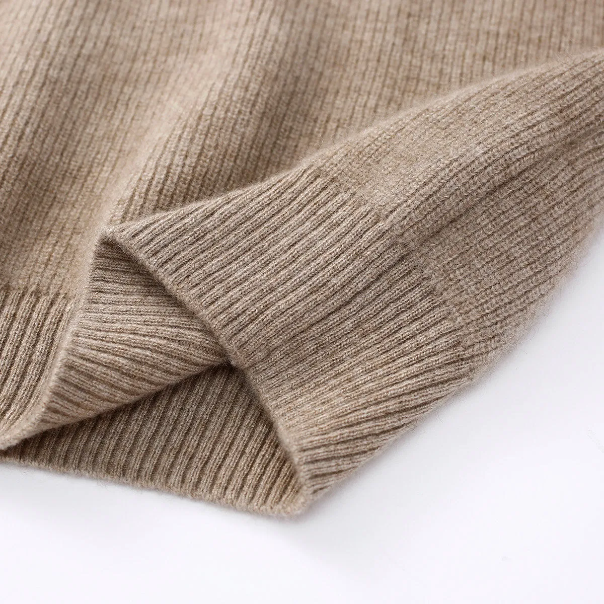 100% Cashmere Solid Color Knitted Sweater Hoodie