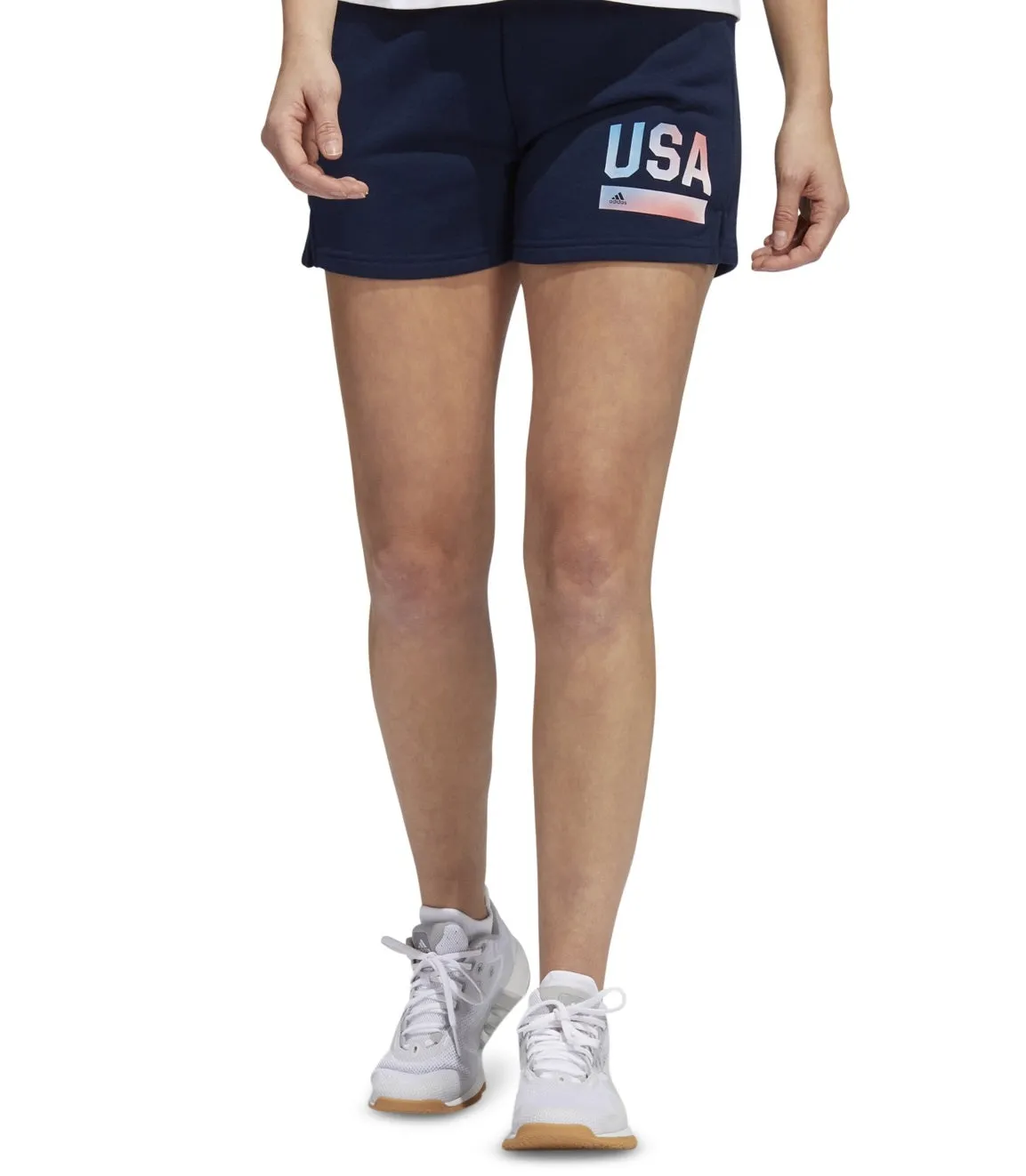 adidas Women's Multi Sport Shorts Blue Size Large