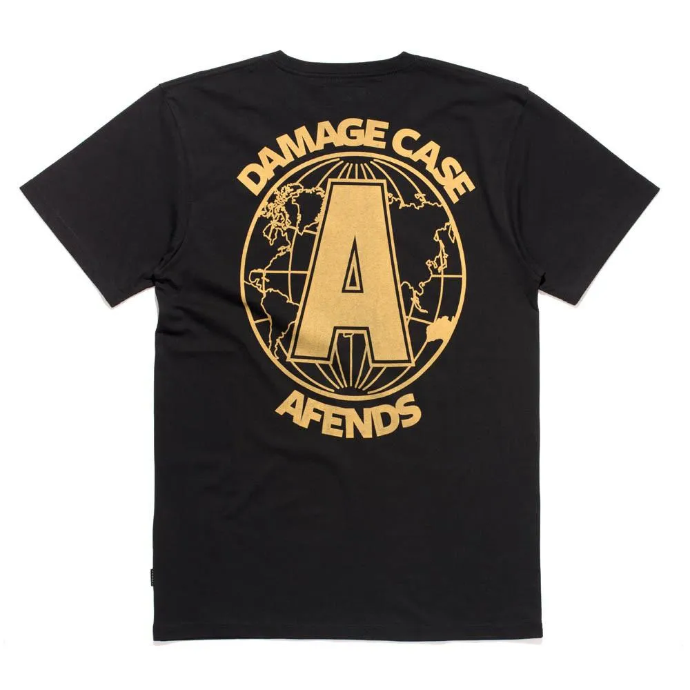 Afends Mens Damage Case - Standard Fit Tee