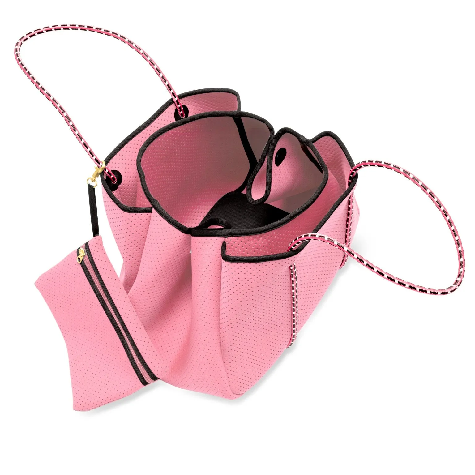 Annabel Ingall - Sporty Spice Neoprene Tote in Pink Shell