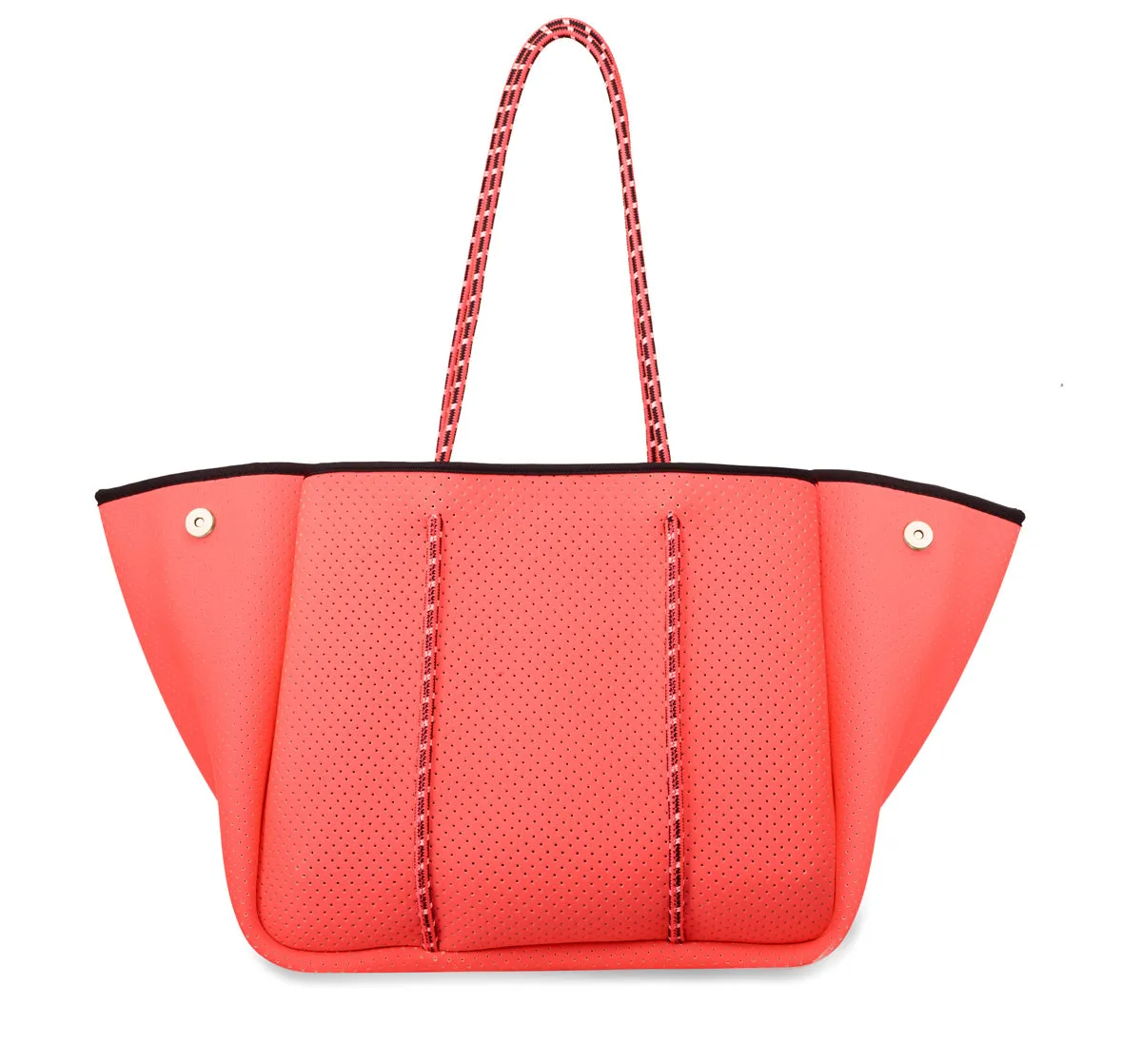 ANNABEL INGALL - Sporty Spice Neoprene Tote in Tangerine