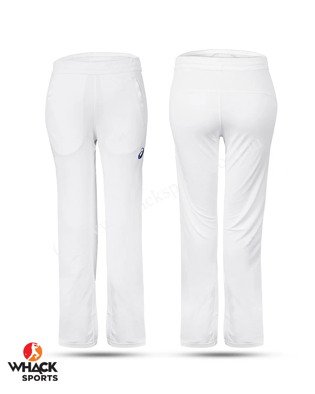 Asics Cricket Trouser - White - Senior