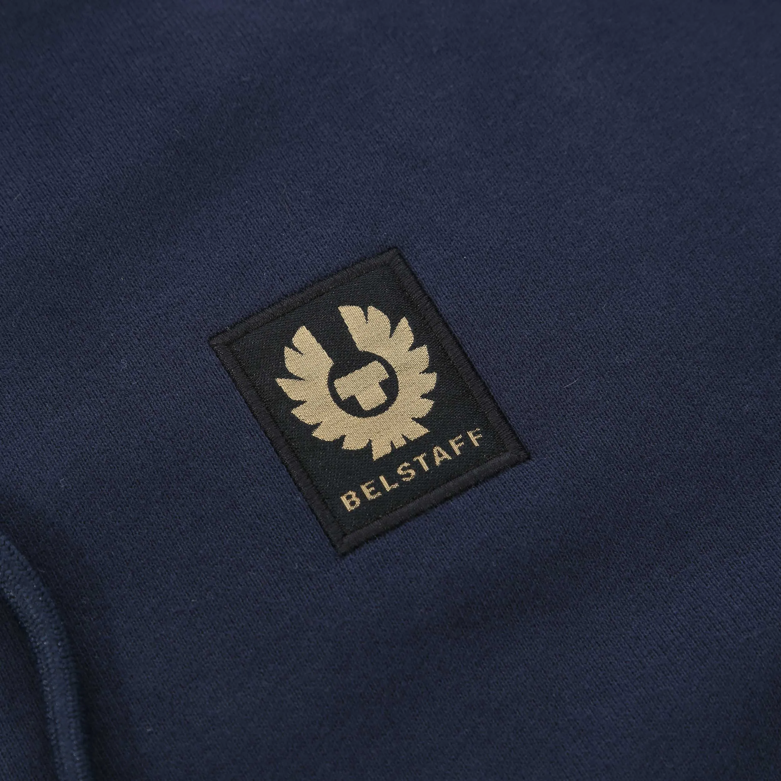 Belstaff Full Zip Hoodie Sweat Top in Navy