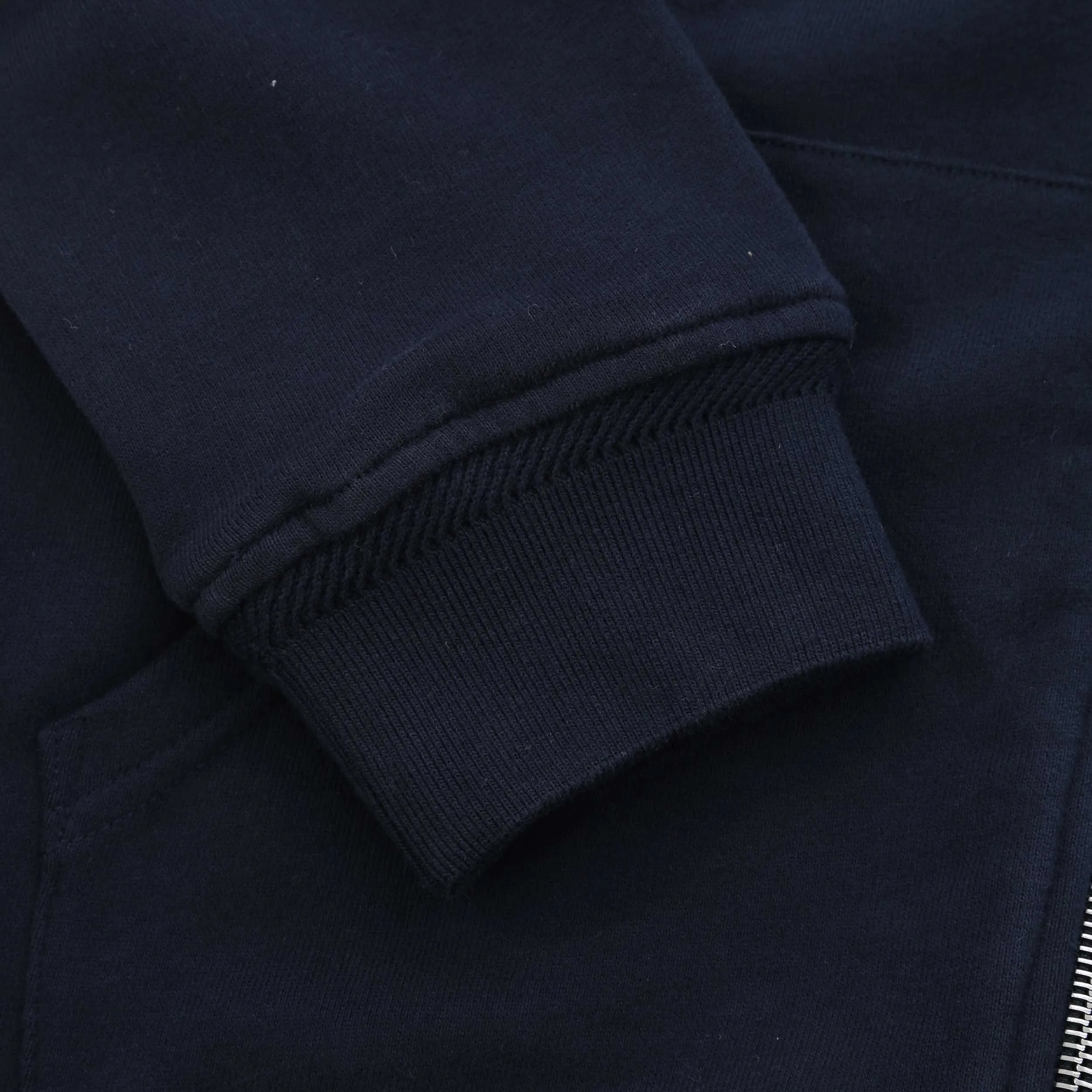 Belstaff Full Zip Hoodie Sweat Top in Navy