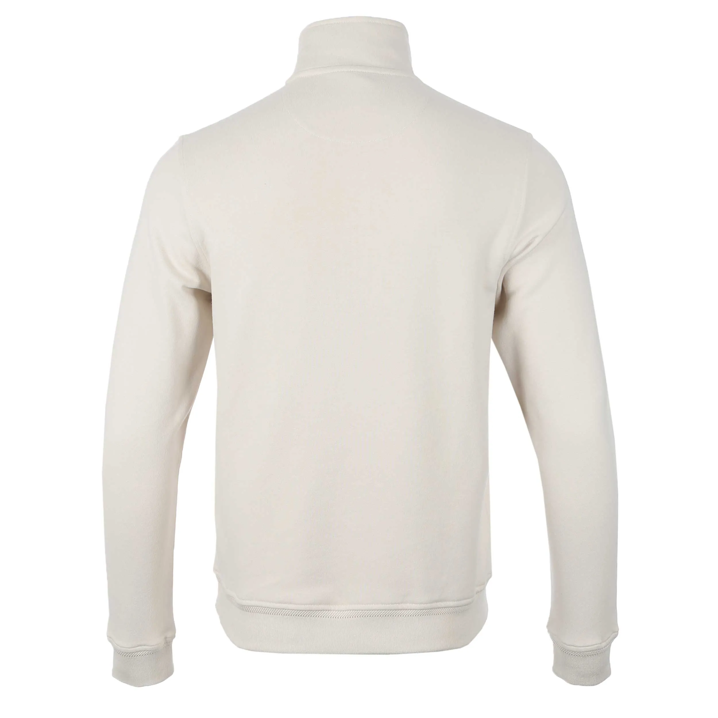 Belstaff Quarter Zip Sweat Top in Moonbeam