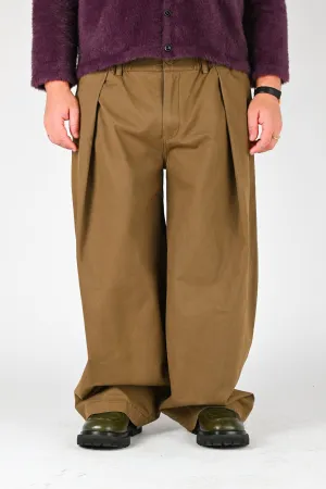 Checks 'Hakama' Pleat Pants In Olive