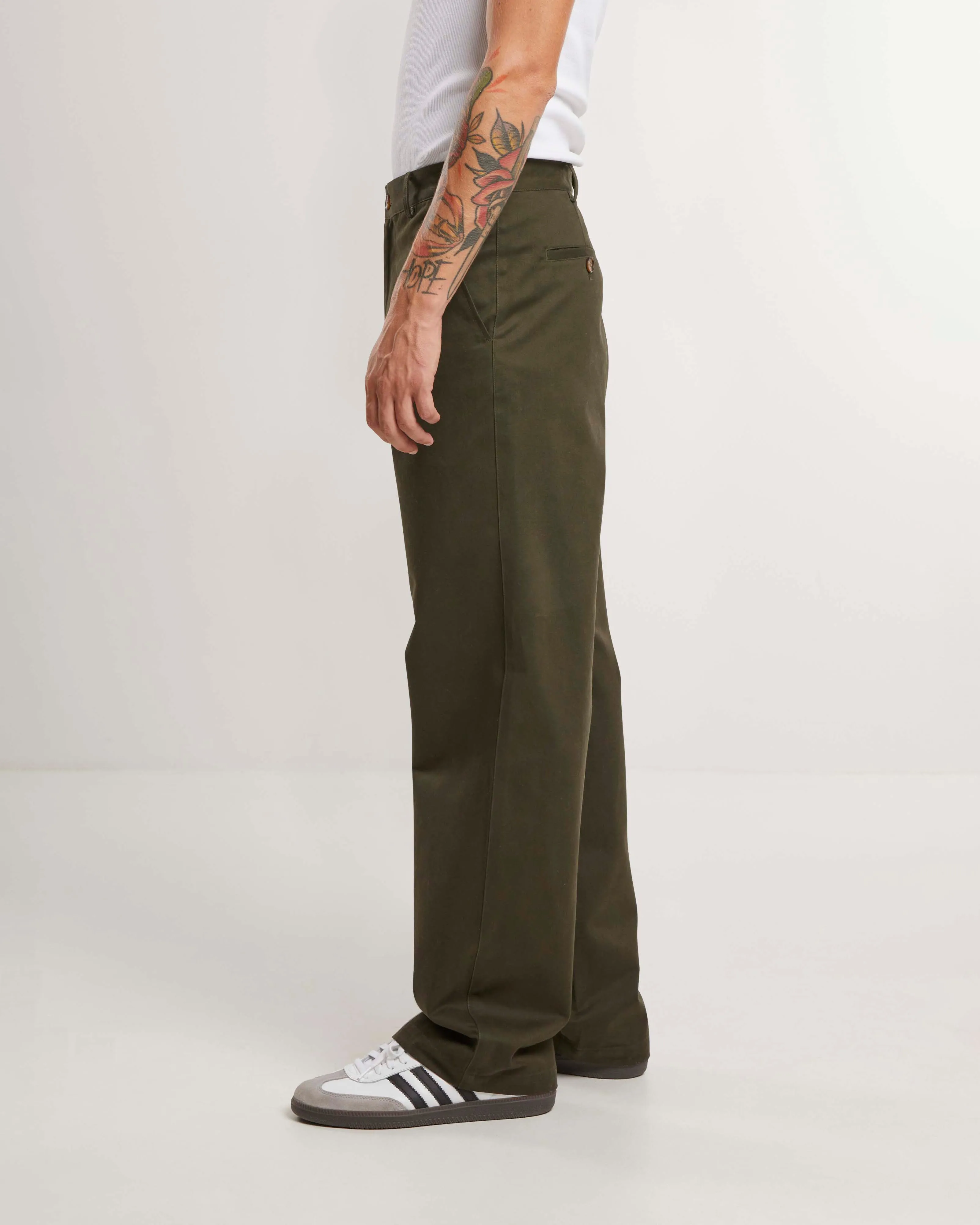 Chino Pants Green