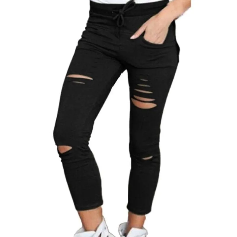 Cotton  High Waist Stretch Jeans