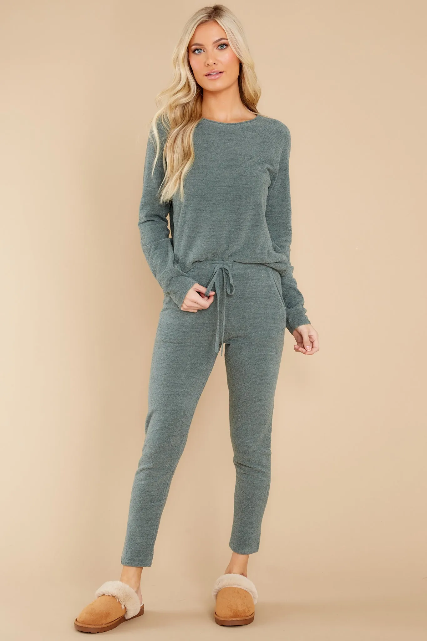 CozyChic Ultra Lite® Agave Green Everyday Pants