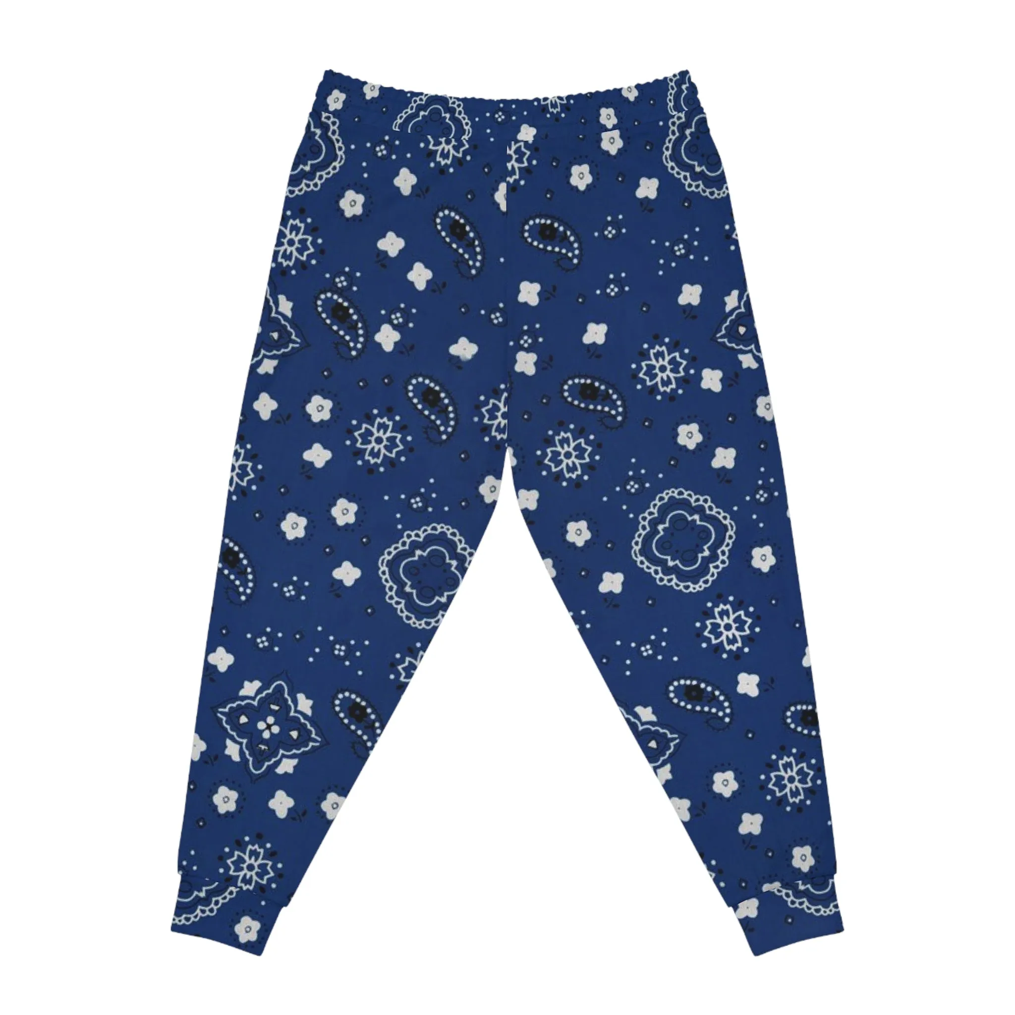 Crowgodshi Blue Colors Athletic Joggers