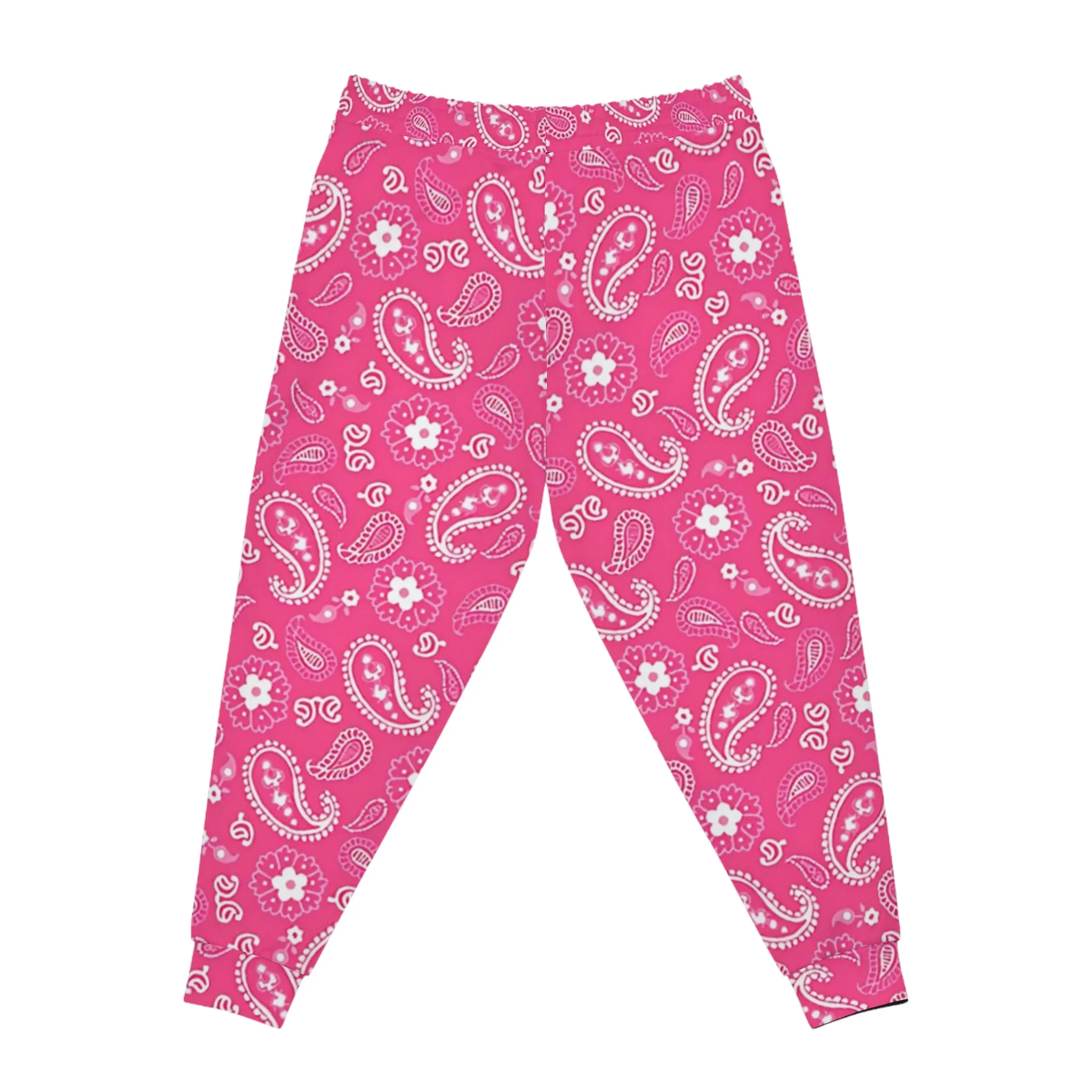 Crowgodshi Pink Colors Athletic Joggers