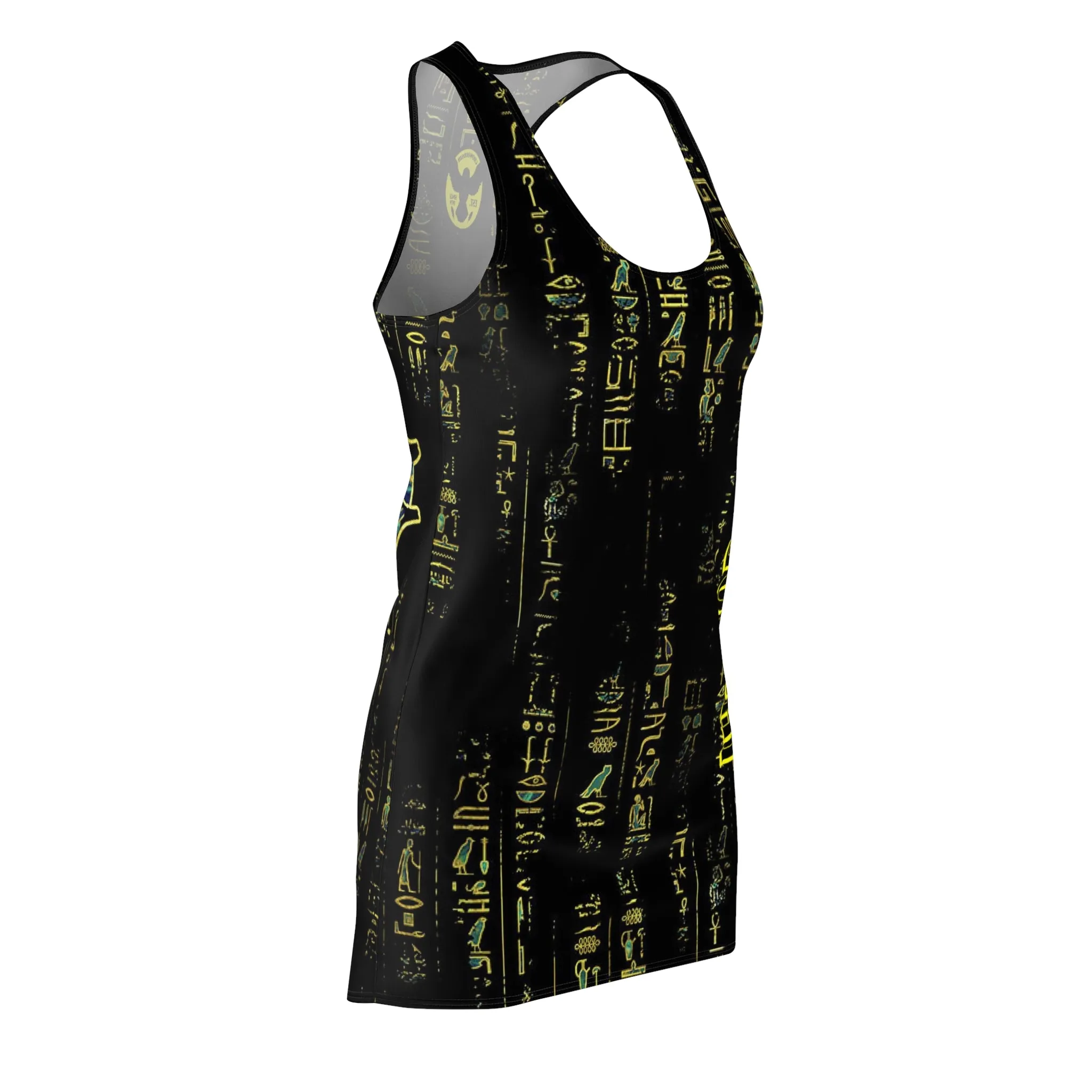 Crowgodshi Women's Eye of Horus Racerback Dress