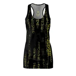 Crowgodshi Women's Eye of Horus Racerback Dress