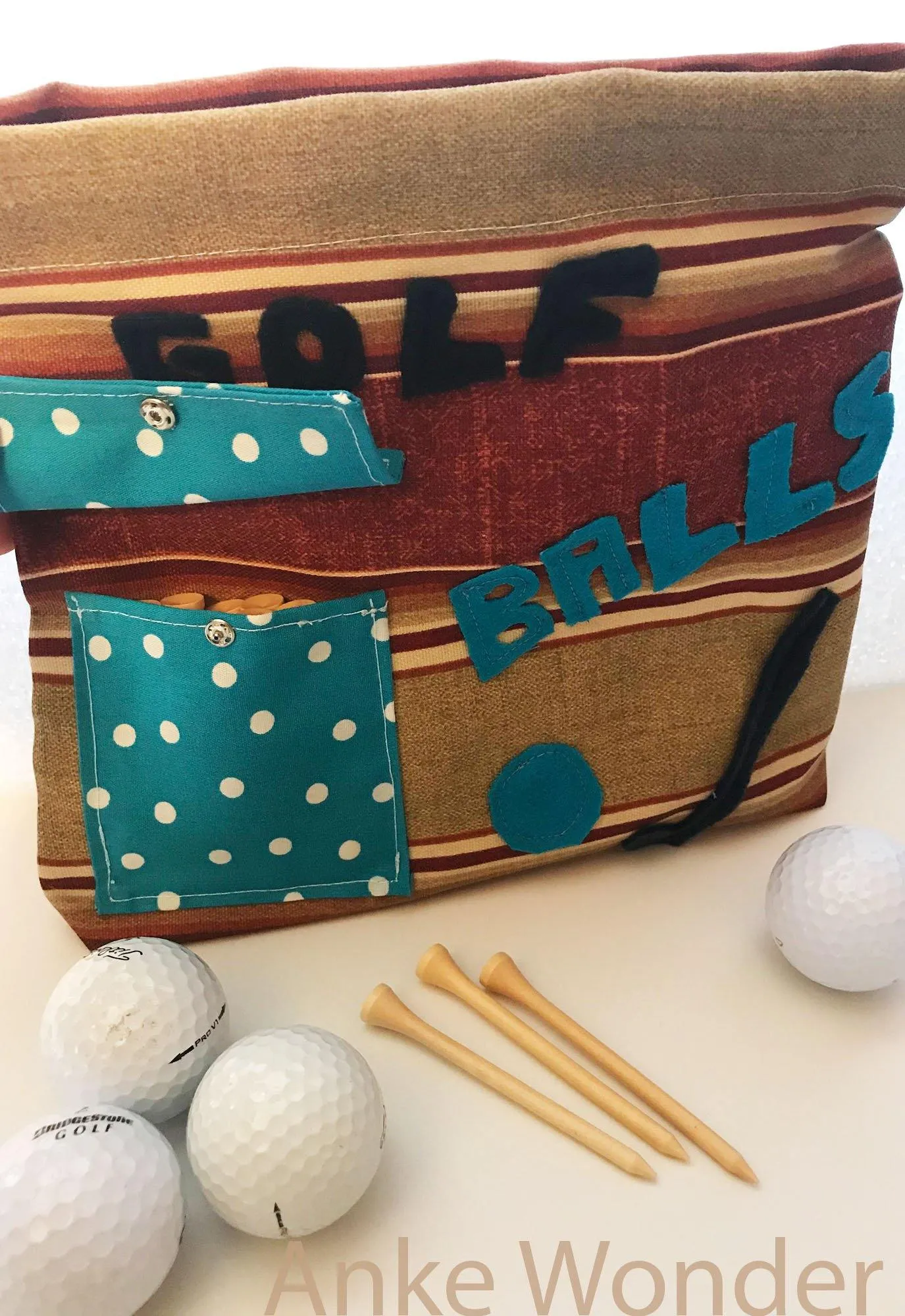 Drawstring Bag for Golf Balls