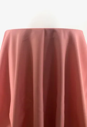 Dusty Rose Polyester Tablecloth