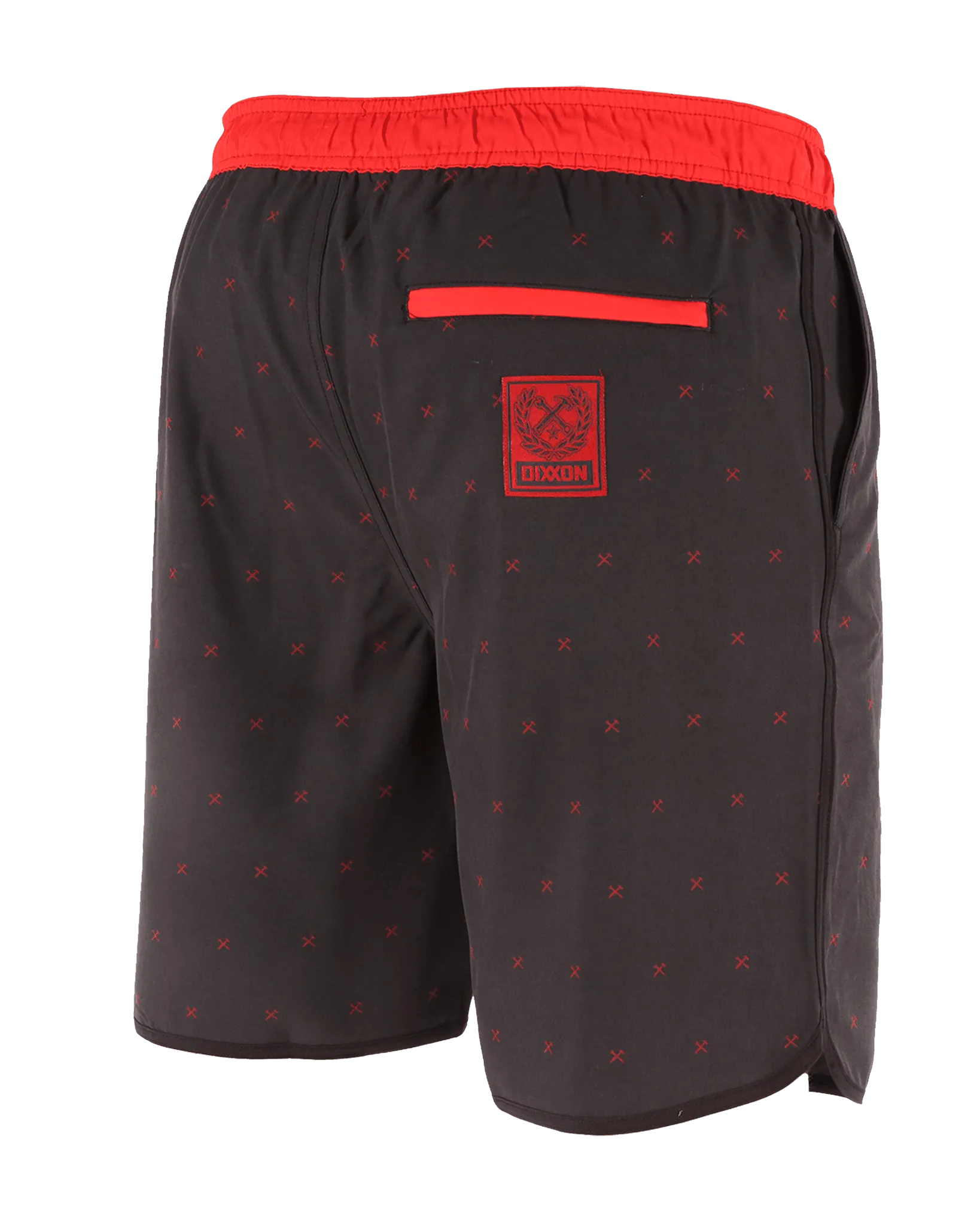 Finney Chad Shorts - Black & Red