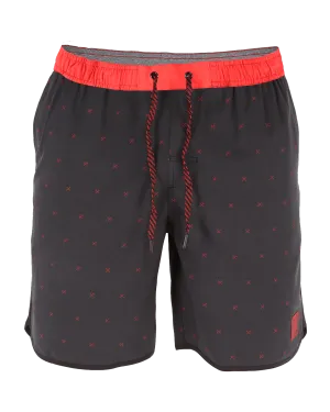 Finney Chad Shorts - Black & Red