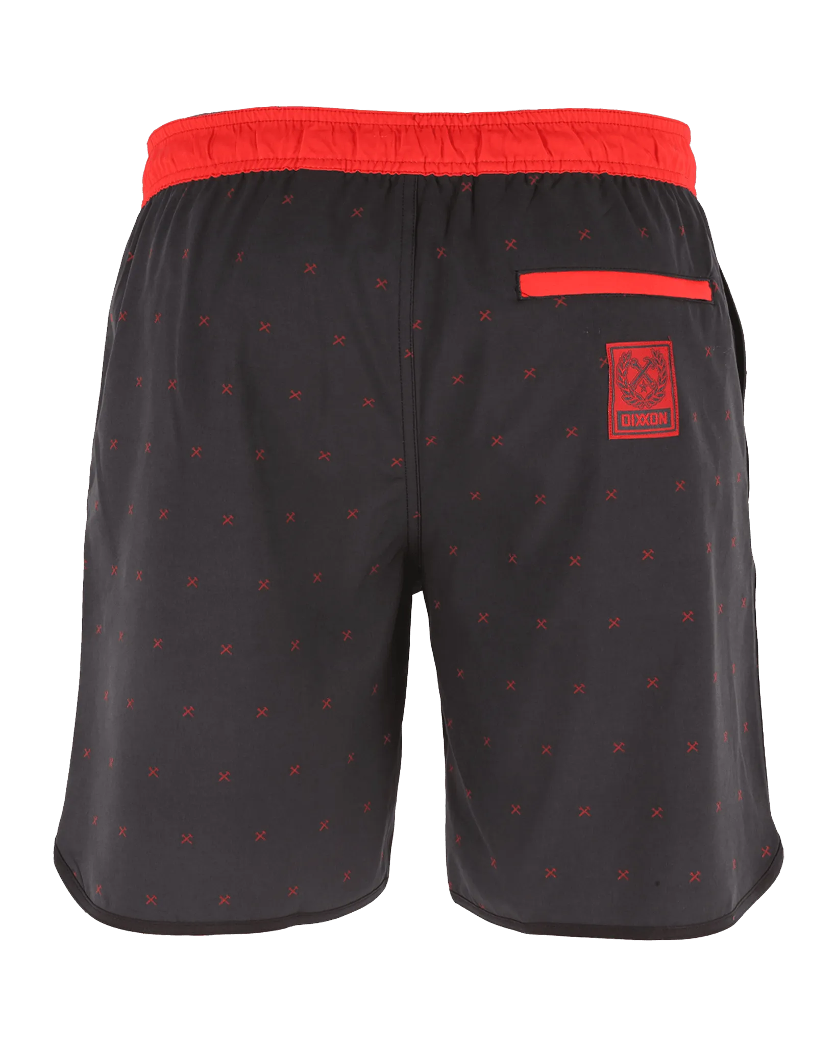 Finney Chad Shorts - Black & Red