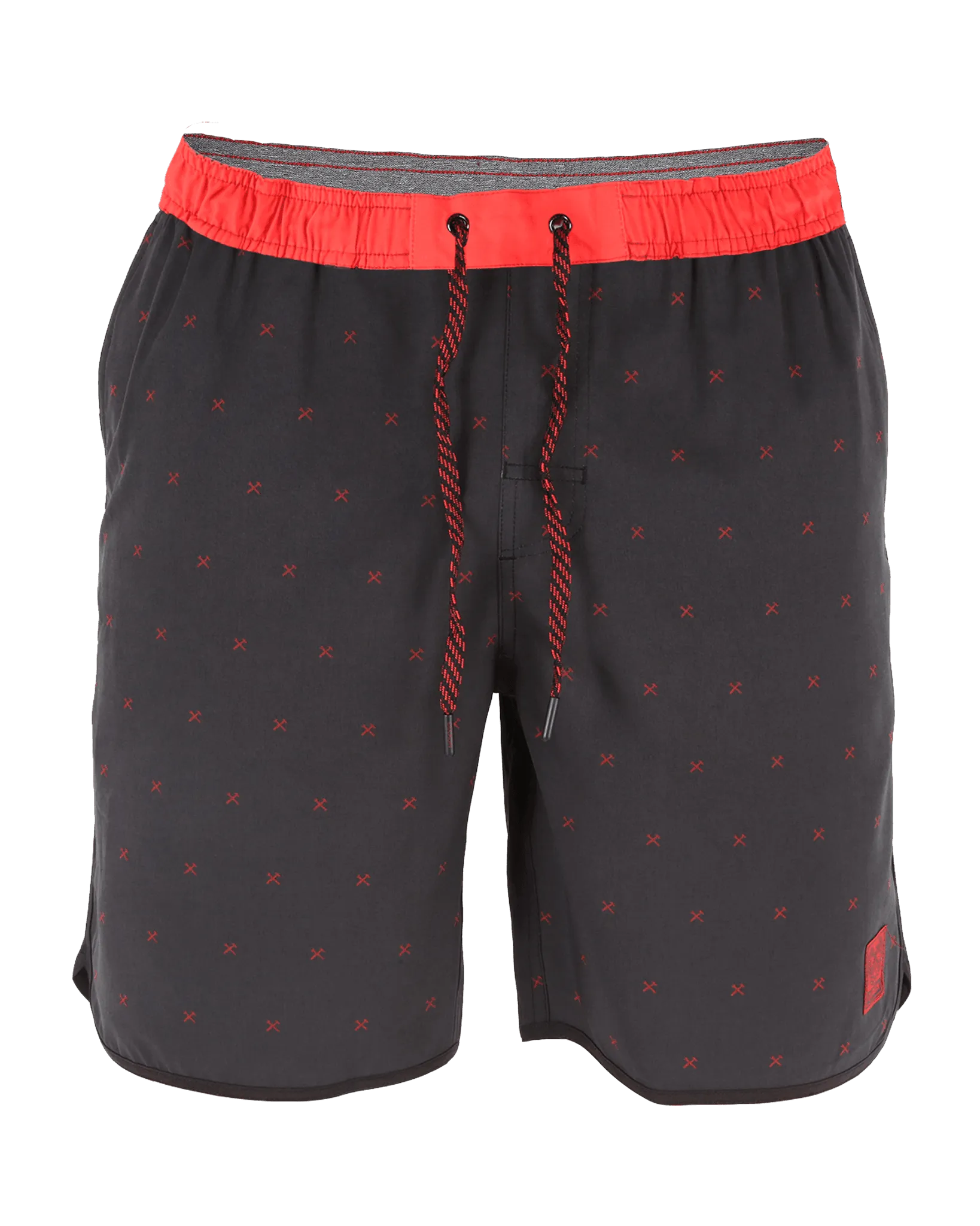 Finney Chad Shorts - Black & Red