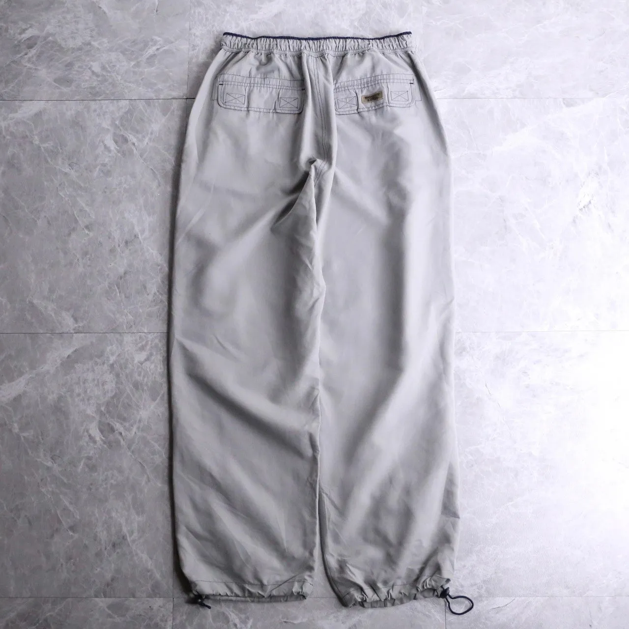 gray color ventilation pants