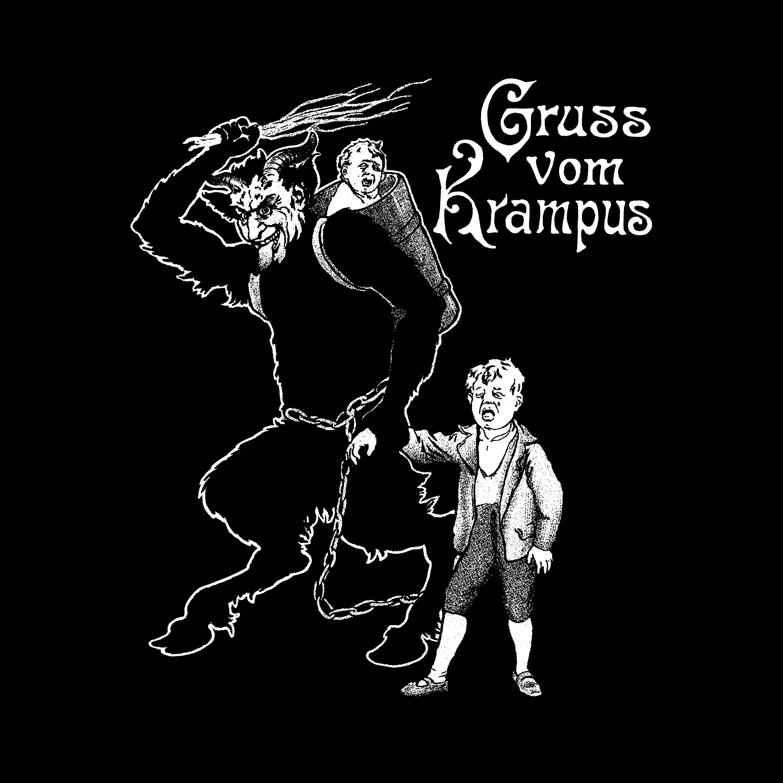 Gruss Vom Krampus Slim Fit Tee