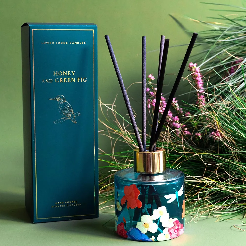 Honey and Green Fig Scented Reed Diffuser