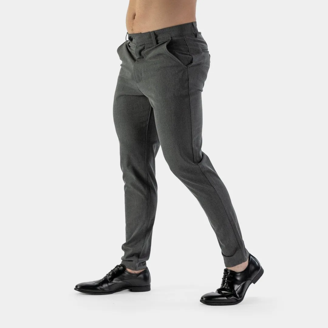 IQ Slim Fit Pants - Charcoal