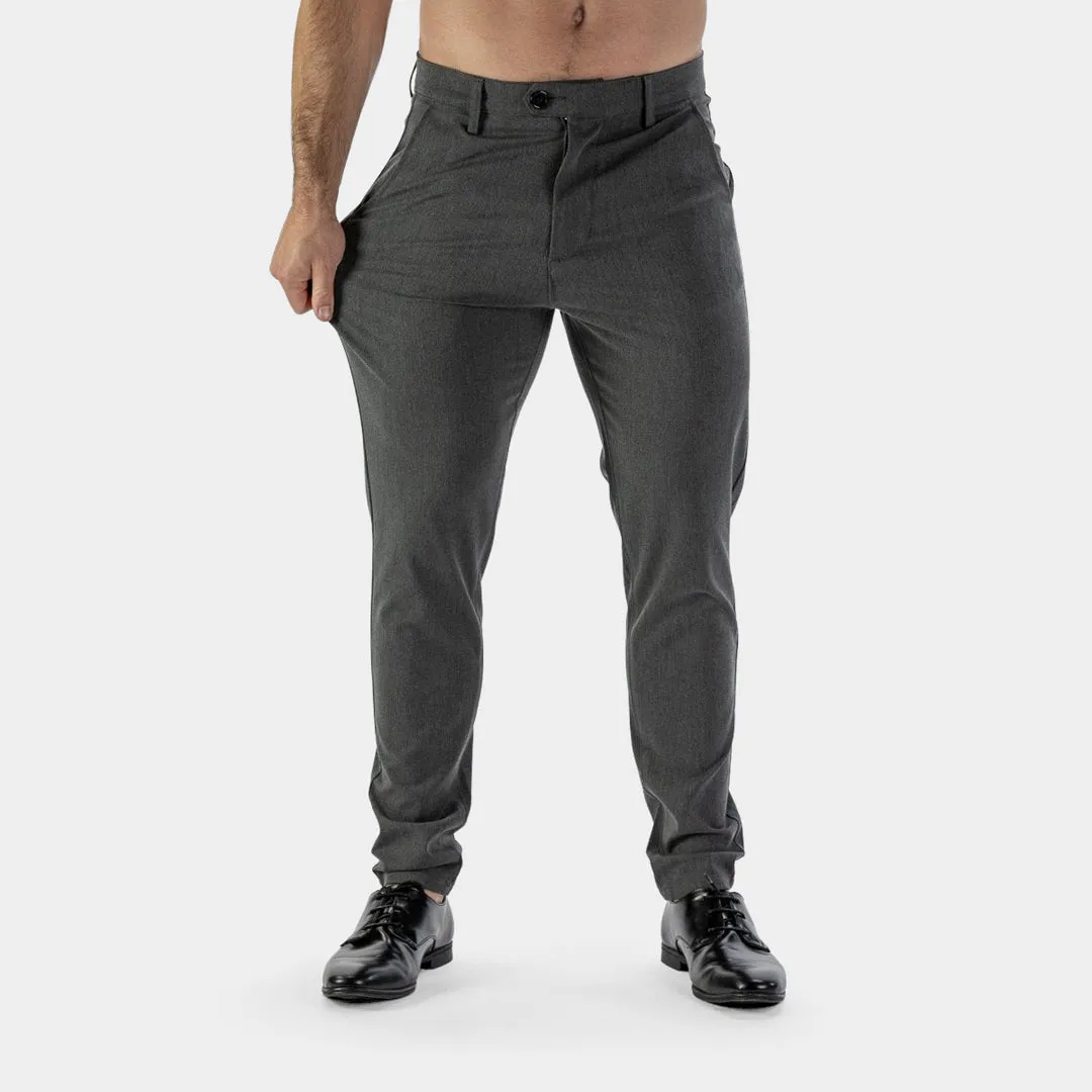 IQ Slim Fit Pants - Charcoal