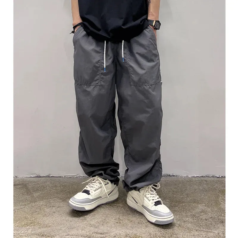 Japanese Streetwear Sweatpants Thin Casual Jogging Pants Joggers