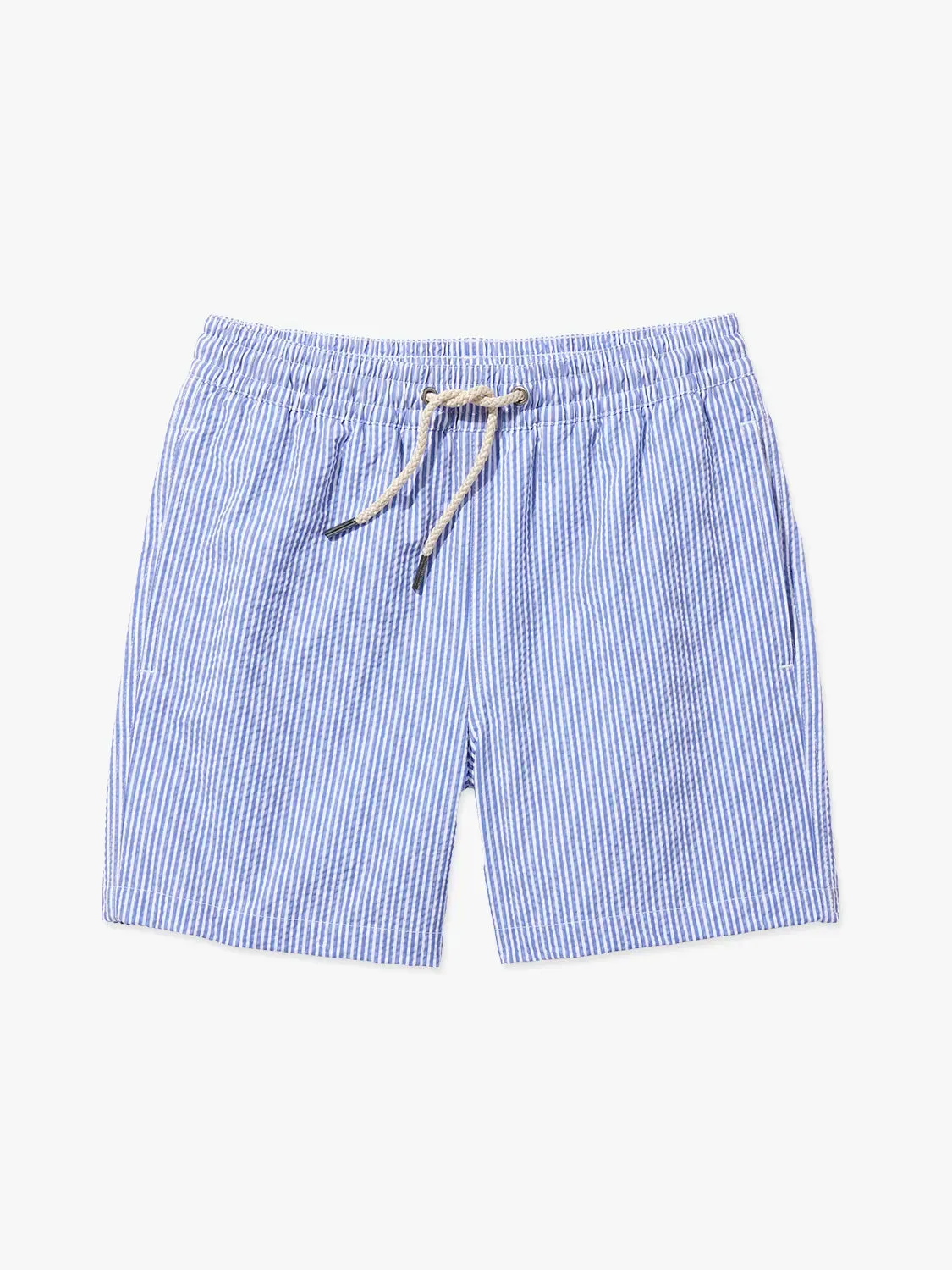 Kids Bayberry Trunk | Light Blue Seersucker