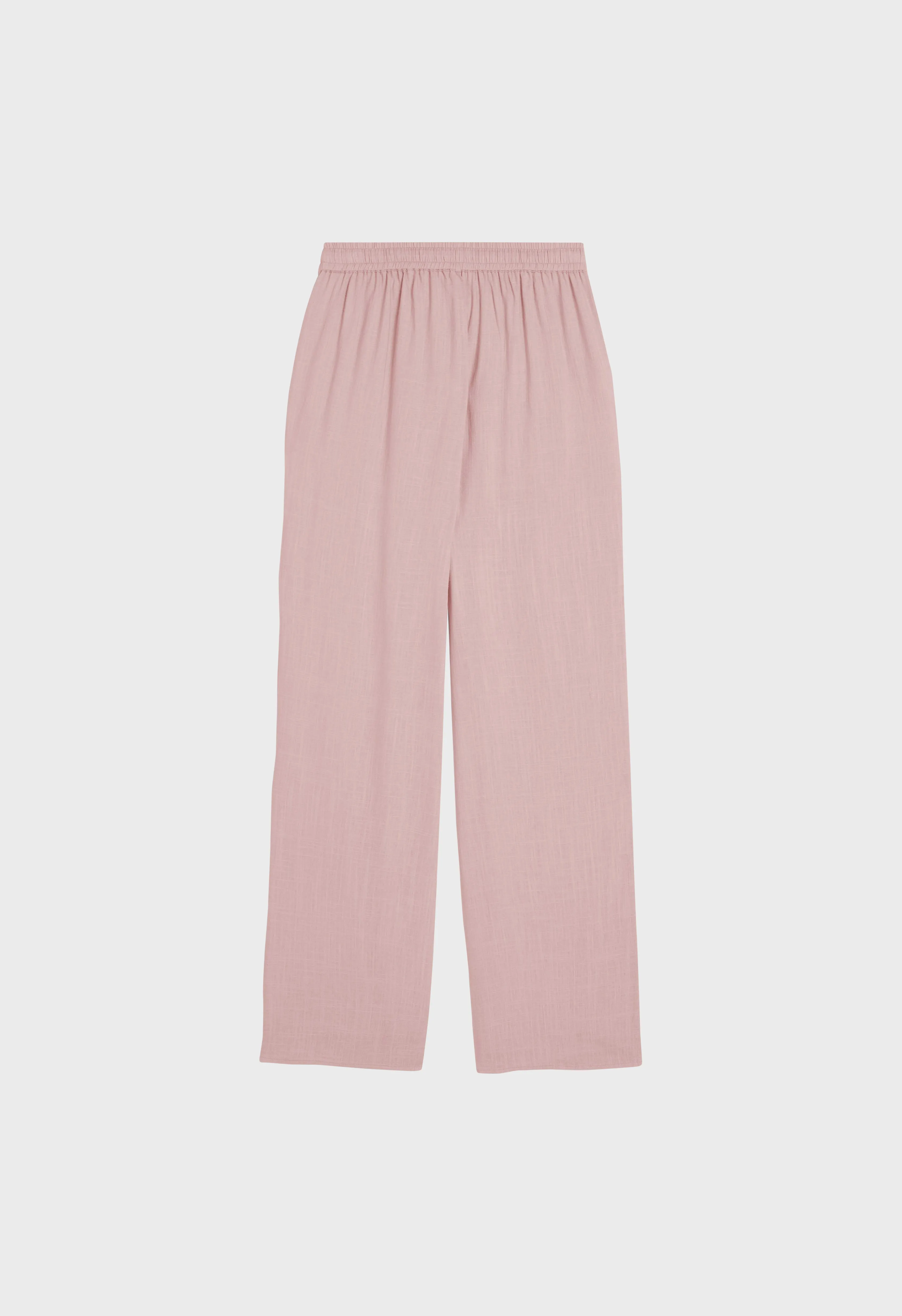 Linen Loose Pants | Rose Dust