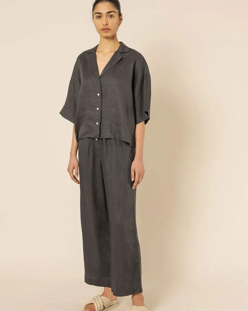 Lounge Linen Crop Pant