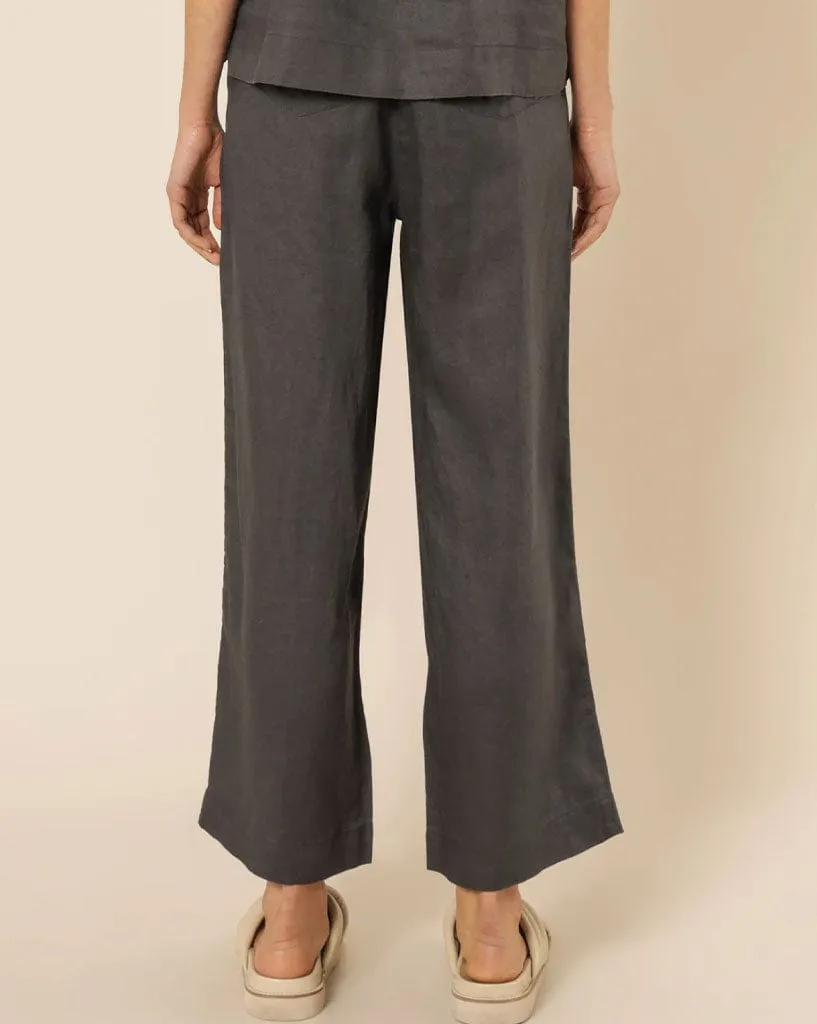 Lounge Linen Crop Pant