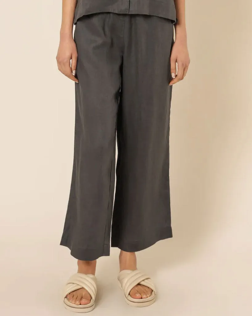 Lounge Linen Crop Pant