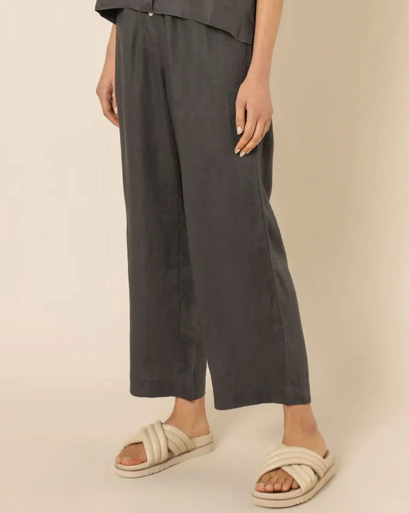 Lounge Linen Crop Pant