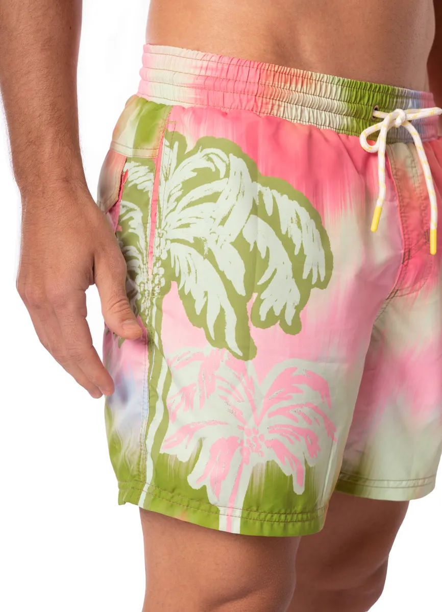 Maaji Lime Ombré Sailor Sporty Shorts