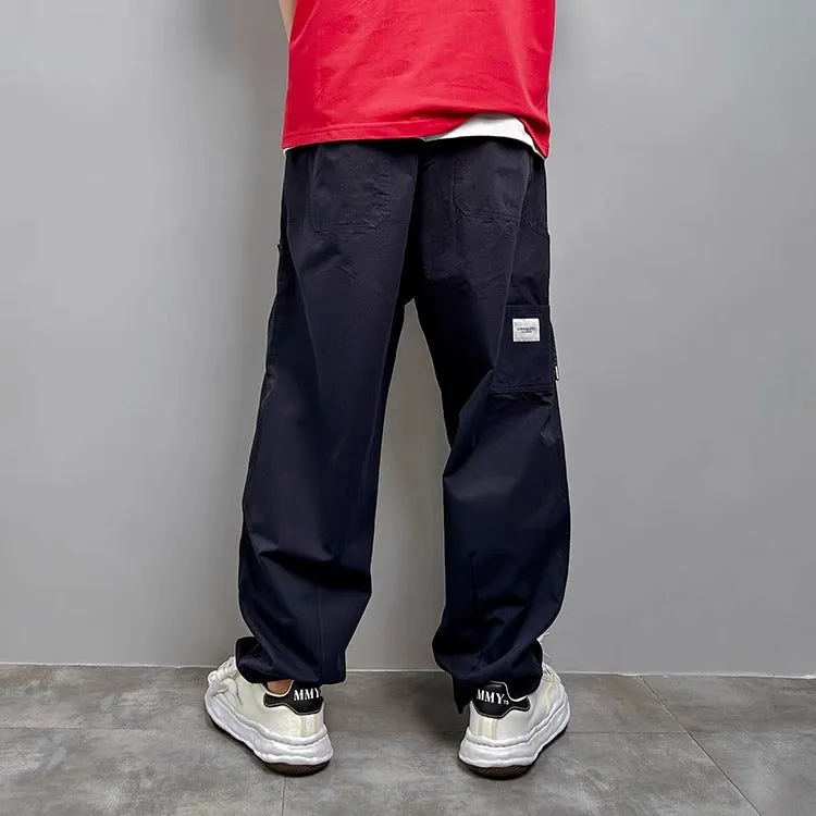 Men's Casual Loose Straight Leg Pants