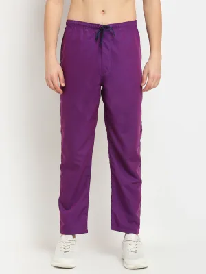 Men'S Solid Cotton Track Pants