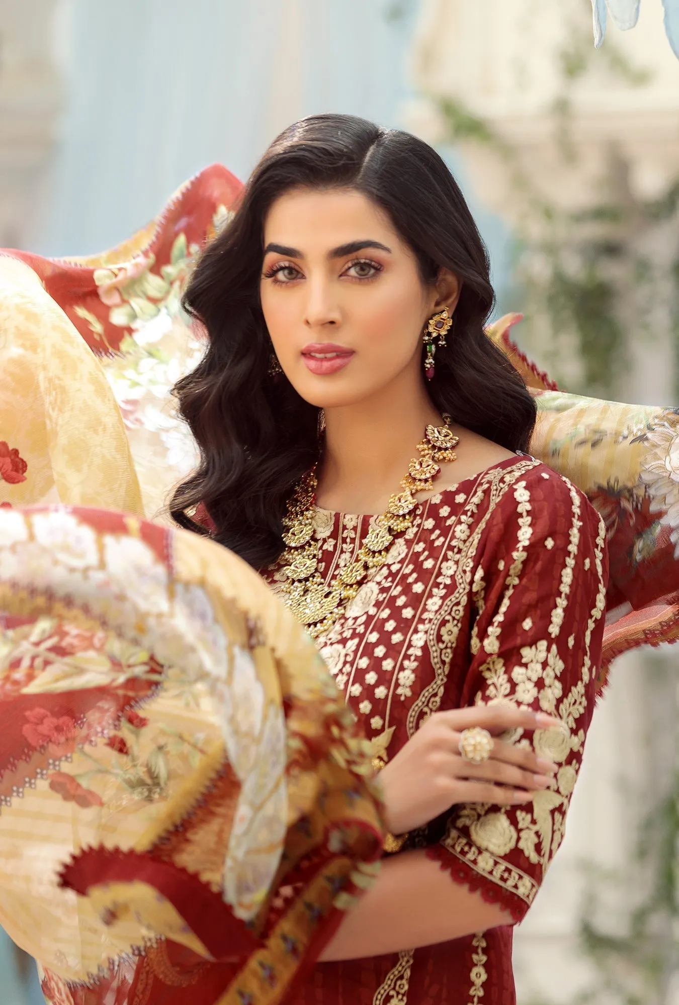 Noor Prints by Saadia Asad Lawn Collection 2022 – D1-A