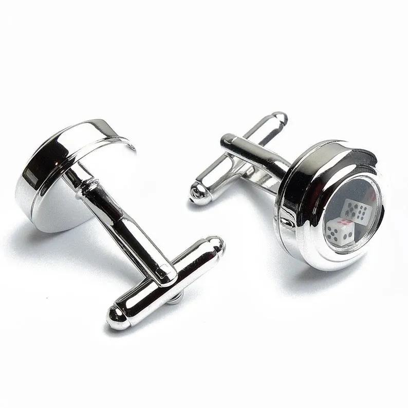 Pair of Dice Game Cufflinks