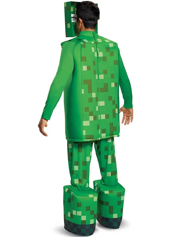 Prestige Minecraft Creeper Adults Dress Up Costume