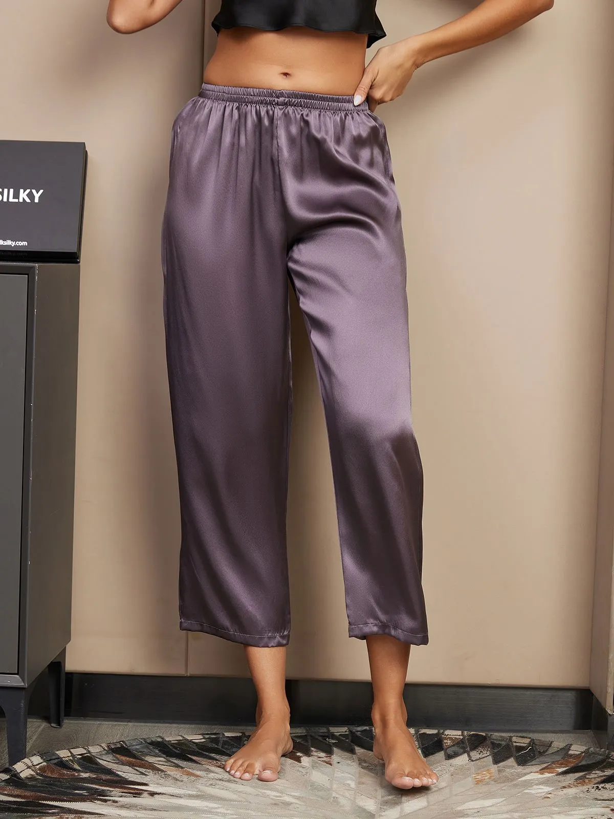 Pure Silk Classic Women's Sleep Pants