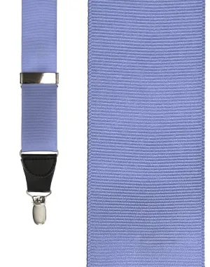 "Light Blue Grosgraine Ribbon" Suspenders