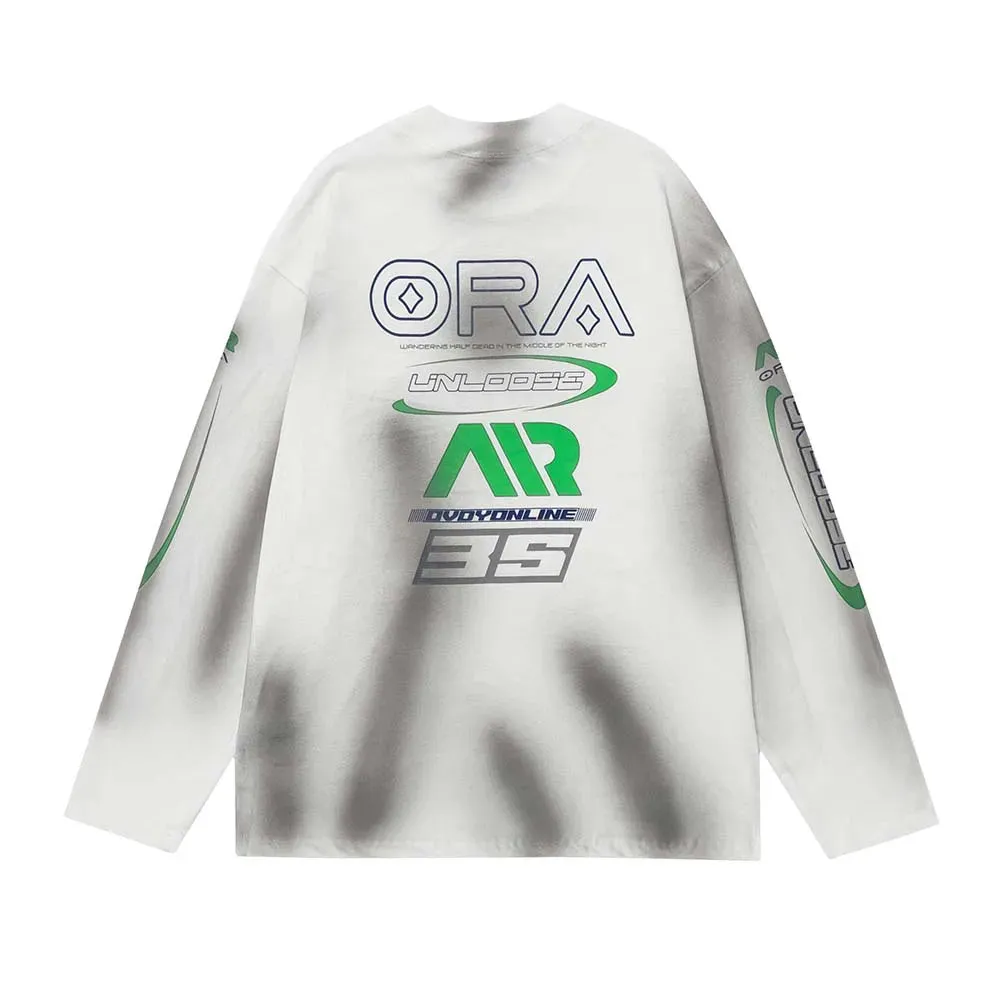 Racing Legend Long Sleeve Tee - Casual Style