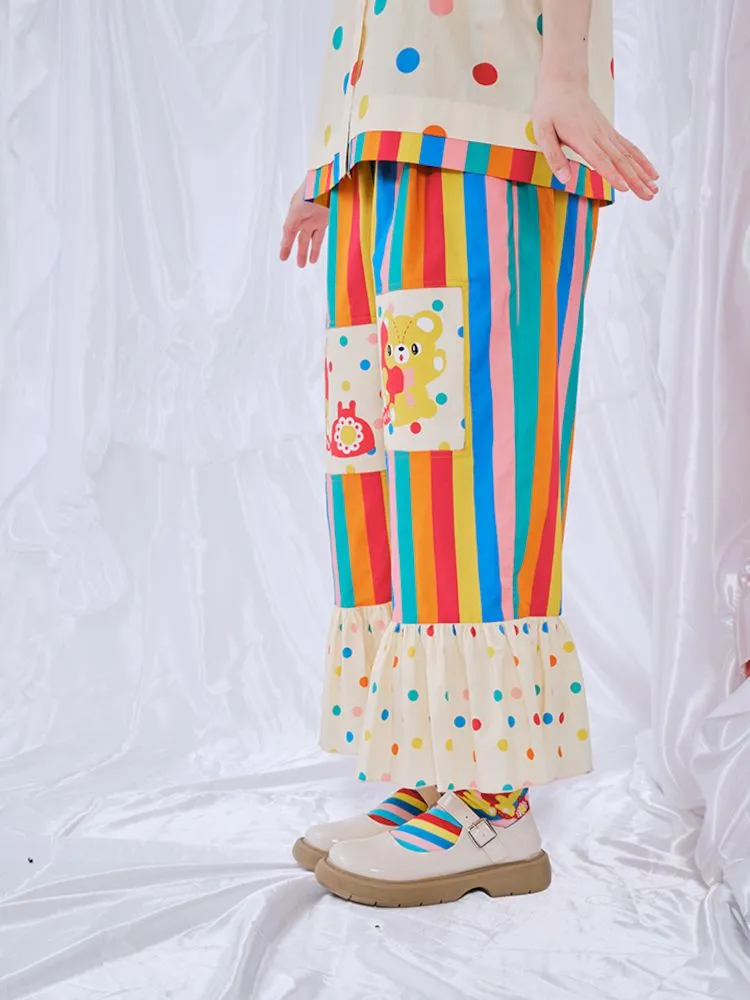 Rainbow Diary Pants【s0000009096】