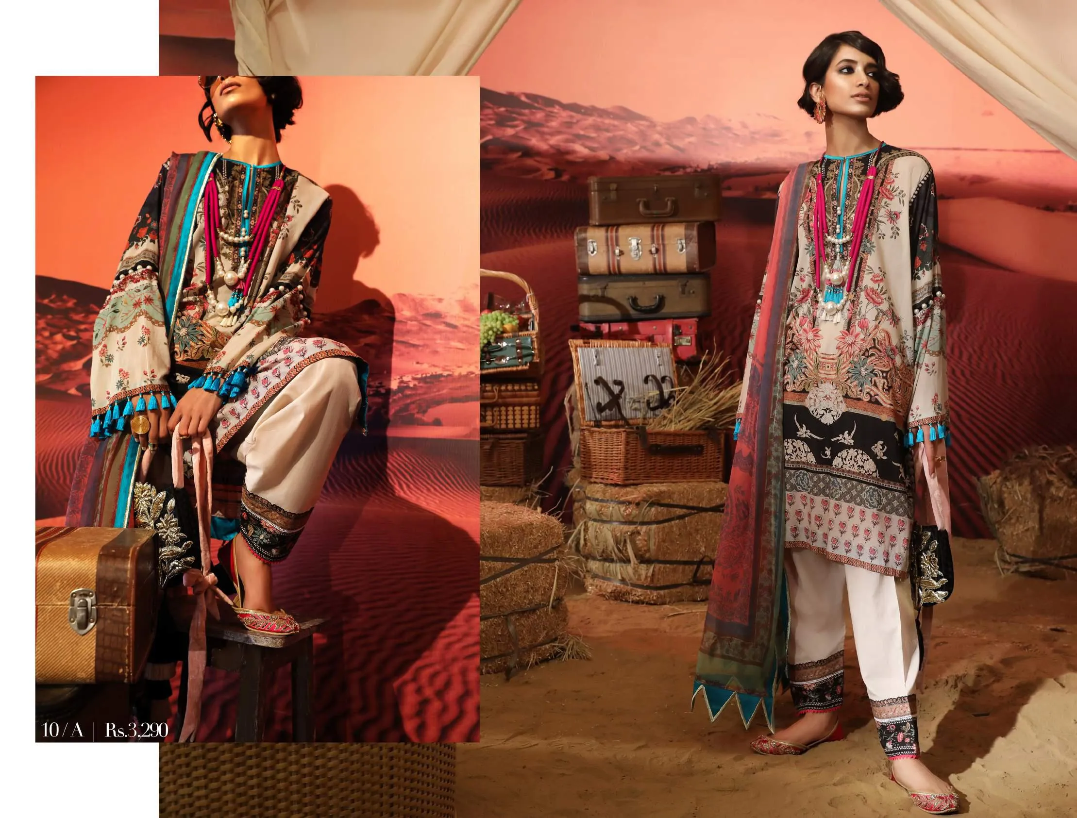 Sana Safinaz Mahay Lawn Collection 2019 – 10A