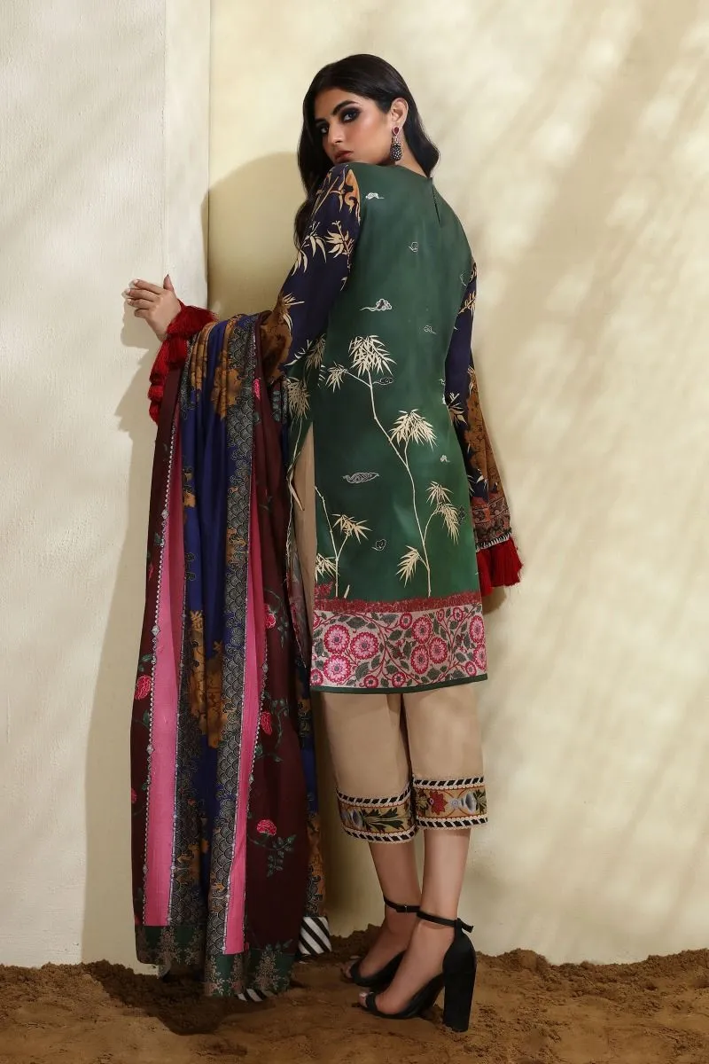 Sana Safinaz Muzlin Winter Collection 2019 – 7B