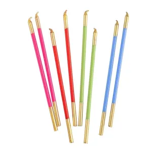 Slim Rainbow Birthday Candles