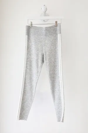 Sundays - Canteen Sweater Track Pant in Silver/Cream