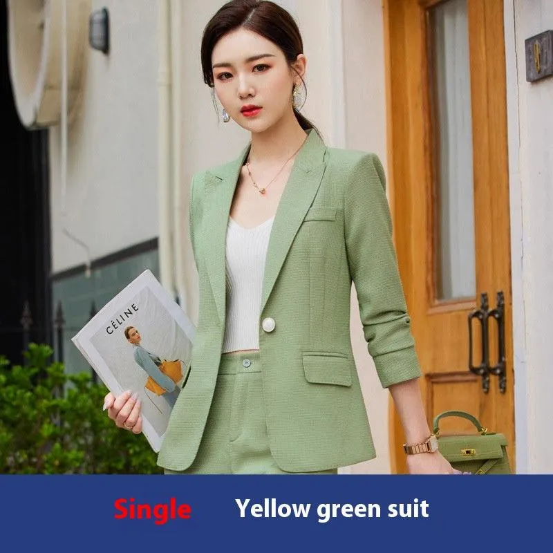 Temperament Goddess Style Commute Leisure Small Suit